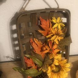 Fall Sunflower Decor