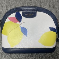 Kate Spade Sylvia Lemon Zest Dome Crossbody