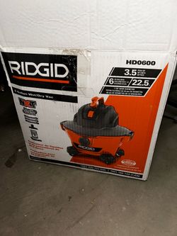 RIDGID VACUUM