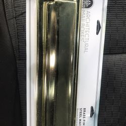 Brass Finish Steel Mail Slot