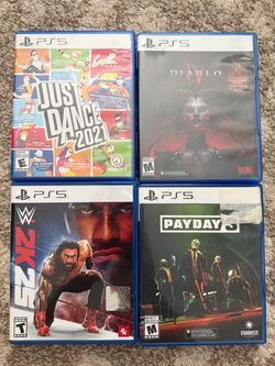 Playstation 5 games 15 each