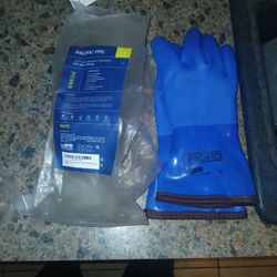 Brand New Large Pvc Work Gloves