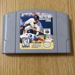 Nintendo 64 All-Star Baseball 2000