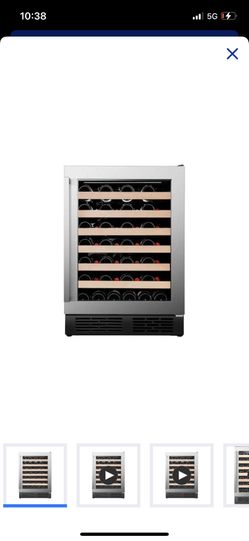Wine Fridge New !!  Stainless Steel 