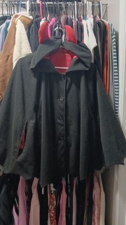 Devil/bat poncho