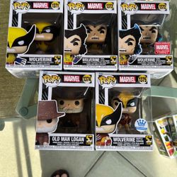 Funko Pop Marvel X Men Set