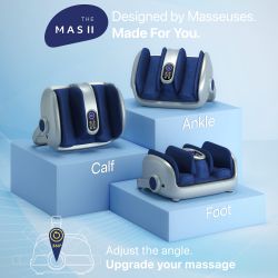 Shiatsu Foot, Calf, and Ankle Massager with Heat