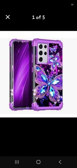 Purple Samsung Galaxy S21 Ultra Case
