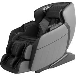 SL Track Full Body Massage Chair Recliner Zero Gravity Airbag Massage w/ Bluetooth Speaker Foot Roller USB Black FREE LOCAL DELIVERY