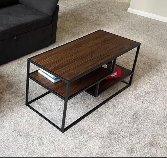 Walnut Shelf Stand for TV