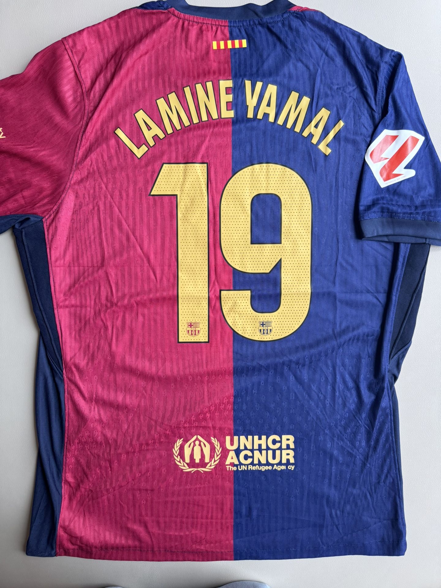 Lamine Yamal Barcelona Player Version Jersey