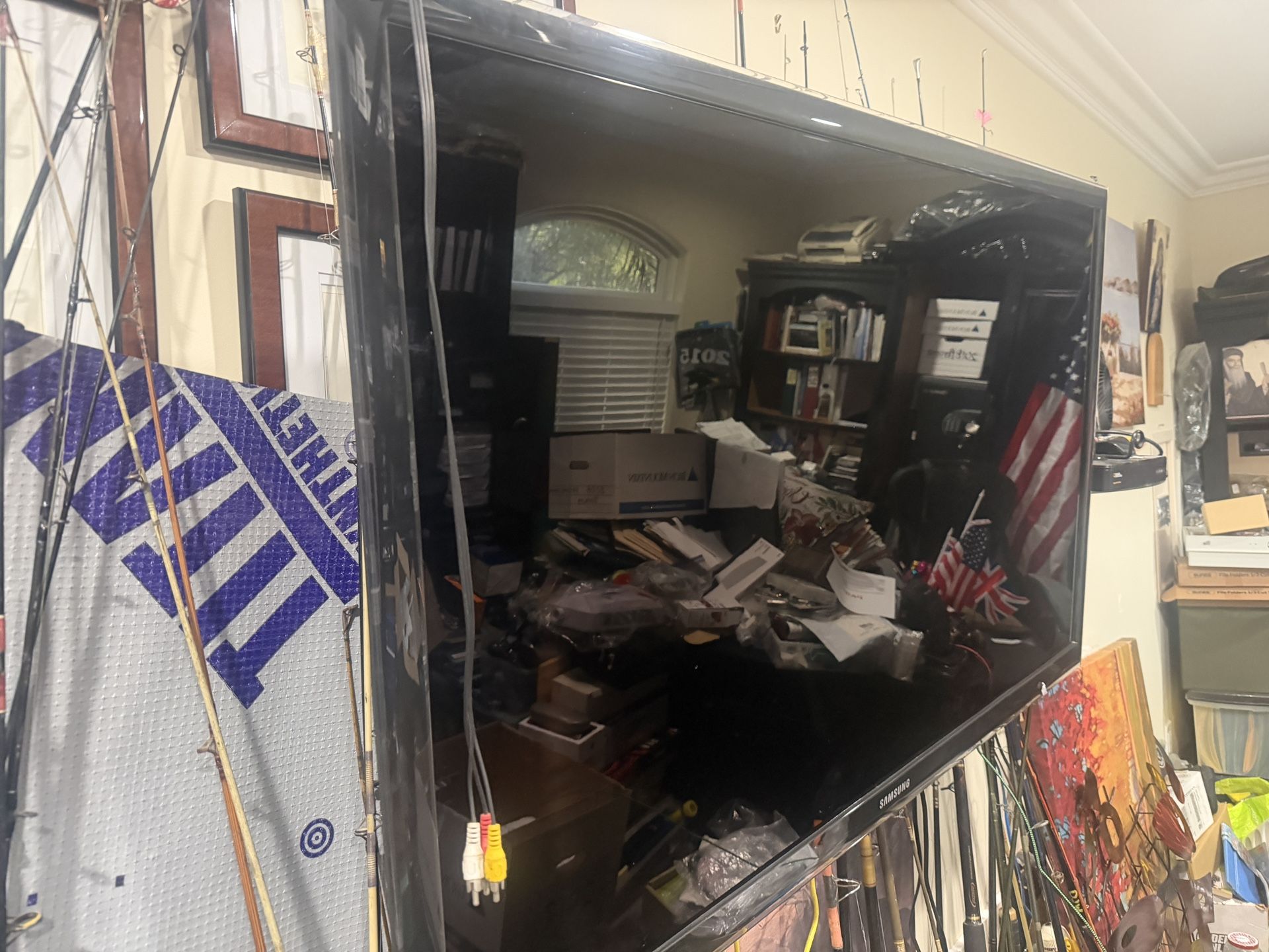 Samsung 55” TV UN55C6300SFXZA In Excellent Condition We Got It 7 Years Ago Paid Over$2500.0 Never Used Tv Mount Not Included $100