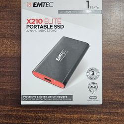 NEW Portable SSD - 1tb - NEVER OPENED
