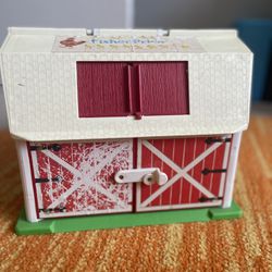 Antique Fisher Price Barn 