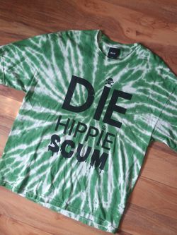 Rare Huf Tee Shirt Hippie Scum XL