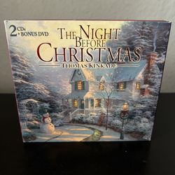 The Night Before Christmas By Thomas Kinkade CD/DVD