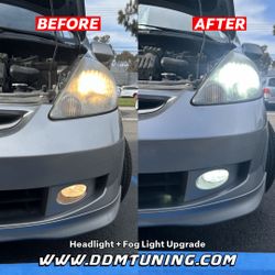 LEDs for Honda Fit Headlights & Fog Lights