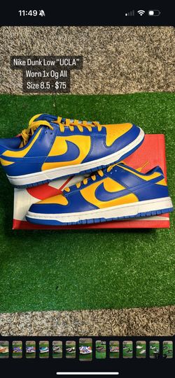 Nike Dunk “UCLA” - Size 8.5 WORN 1x