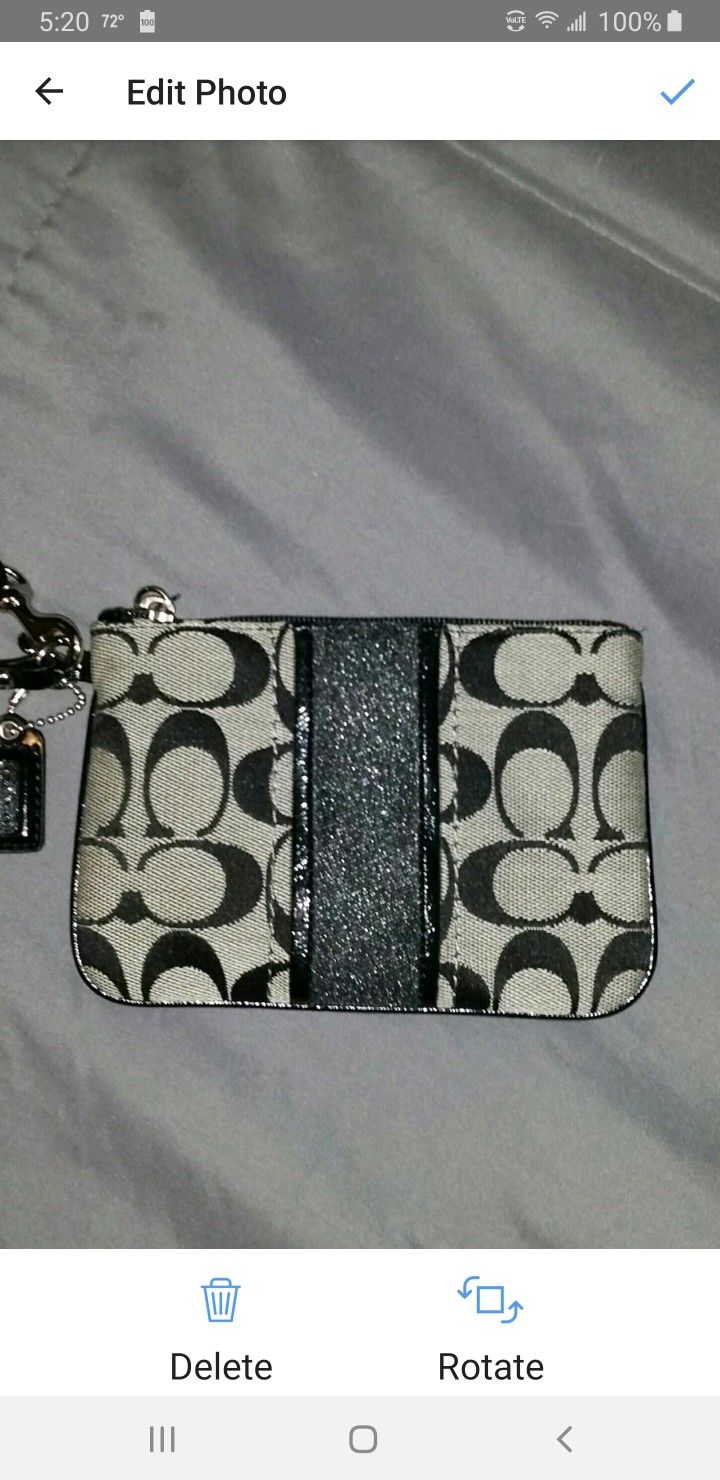 Coach Wristlet
