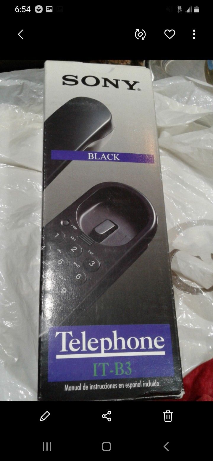 BRAND NEW SONY CORDED PHONE $15.