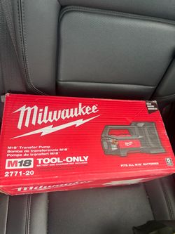 Milwaukee M18 Water Pump