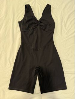 Gymshark activewear Black One-Piece Short Bodysuit