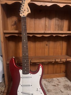 Red Electric Guitar