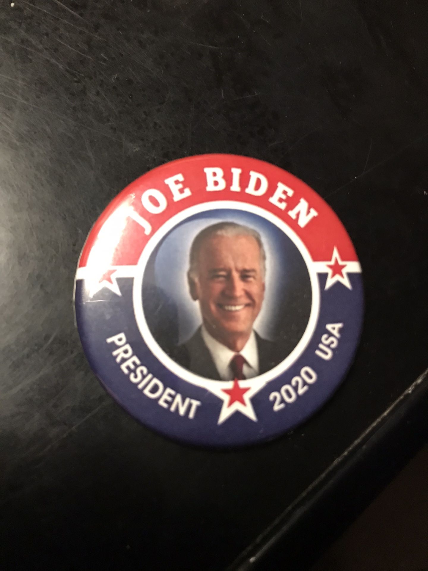 Free Joe Biden button