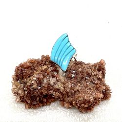 Desert Rose Trading Co  Turquoise Ring Sz6