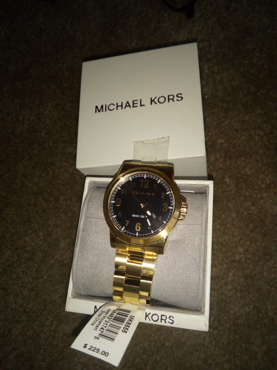 Micheal Kors 14k Gold Watch