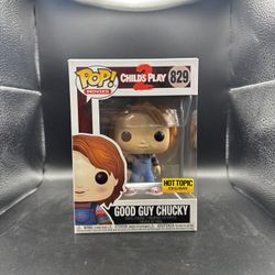 Funko Pop! Movies #829 Child’s Play 2 Good Guy Chucky With Protector 