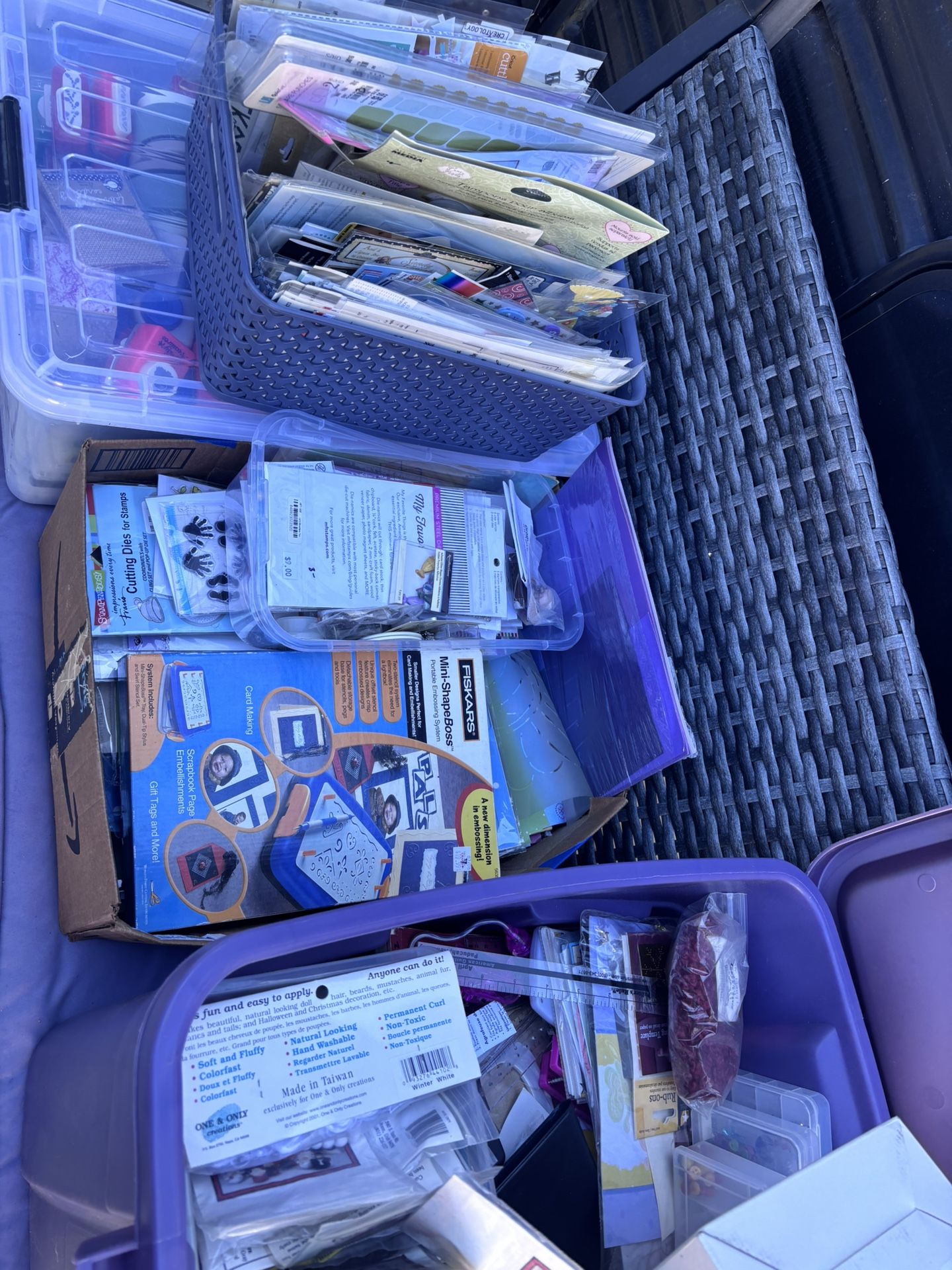 Huge Lot Of Quilting Crafts Scrapbooking Items