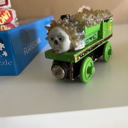 Thomas Wooden Jack Frost Ice and Snow covered Percy