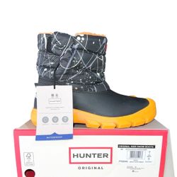 Boys/Big Kids Hunter Winter Molecular Splash Waterproof Insulated Original Kids Snow Boots