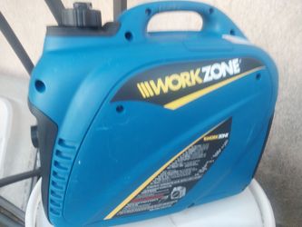 WORK ZONE GENERATOR 2000W NEW HAS NOT BEING USED JUST PUT ITS FIRST GAS AND OIL