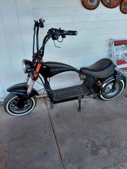 Electric chopper with charger 2000vwatt motor 600$
