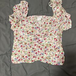 New Florar Shirt Medium