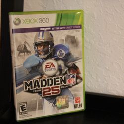 Madden 25 Xbox 360