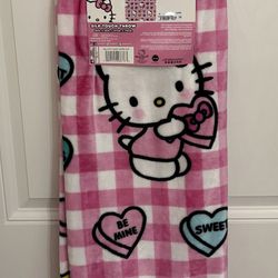 Hello Kitty Valentine Blanket