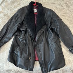 Black Leather Jacket 