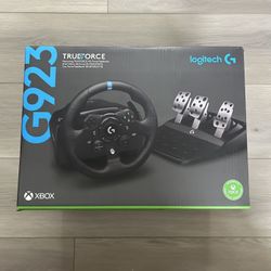 Logitech G923 Racing Wheel And Pedals For Xbox Series X/S/One And PC 