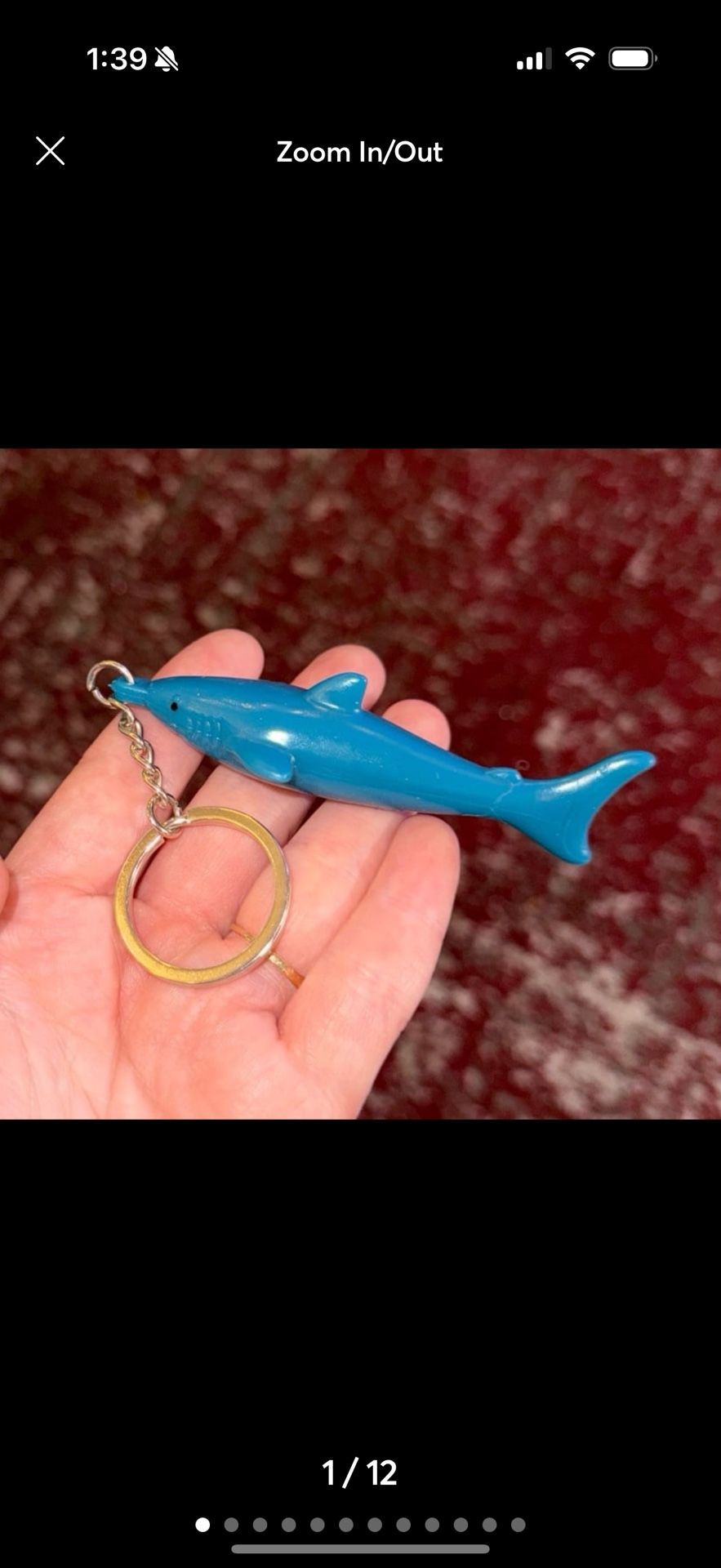 Shark key chain