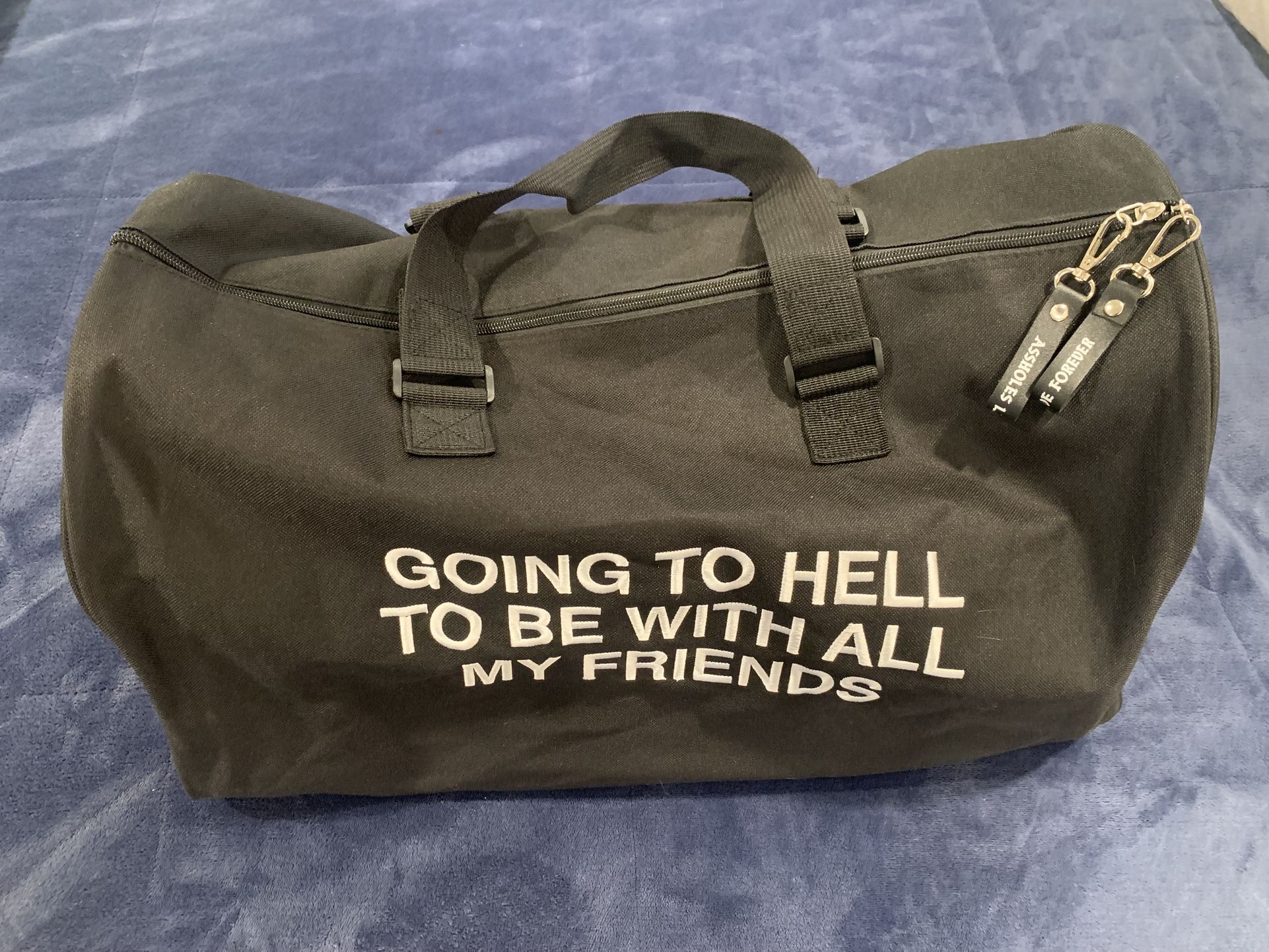 Assholes*s Live Forever Gym Bag