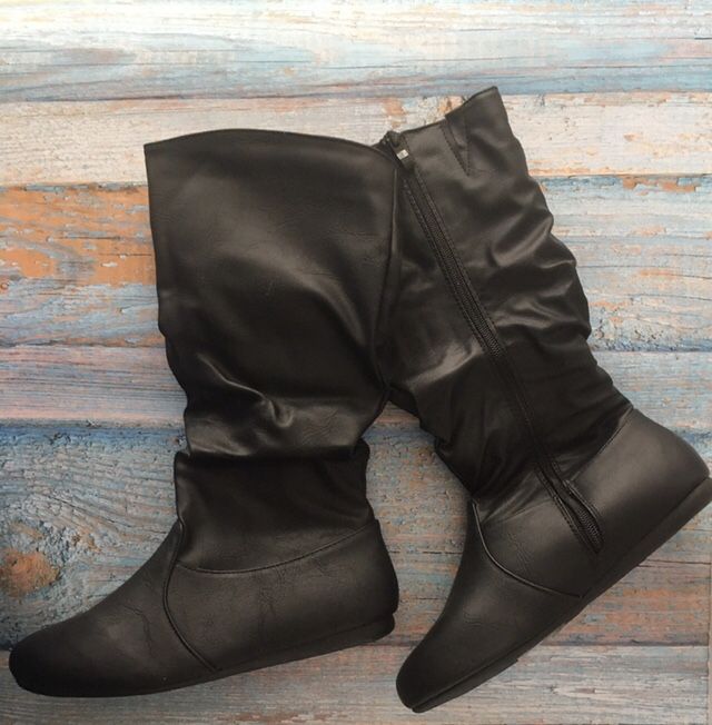 Black Boots, Size 8