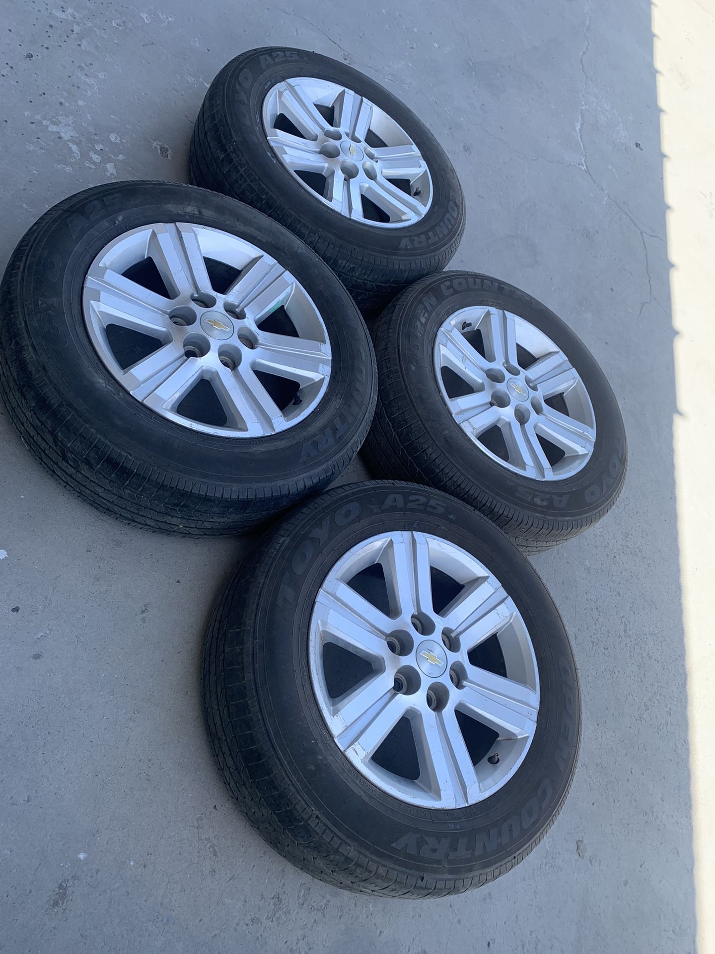 Chevrolet Wheels And Tires 6x132 Bolt Pattern