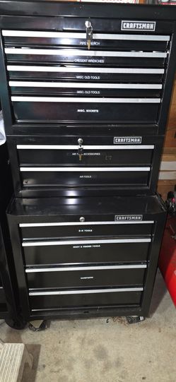 Craftsman tool box