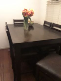 Wooden table