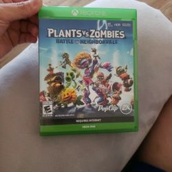 Xbox  One plants vs zombies battle for neighborville