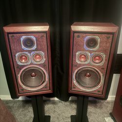 KLH Model 5 Speakers (original Vintage Version) Please Read