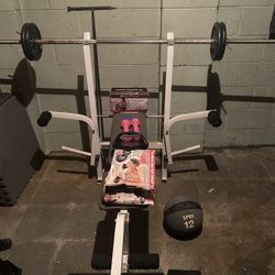 Weight Bench And Other Accessories 